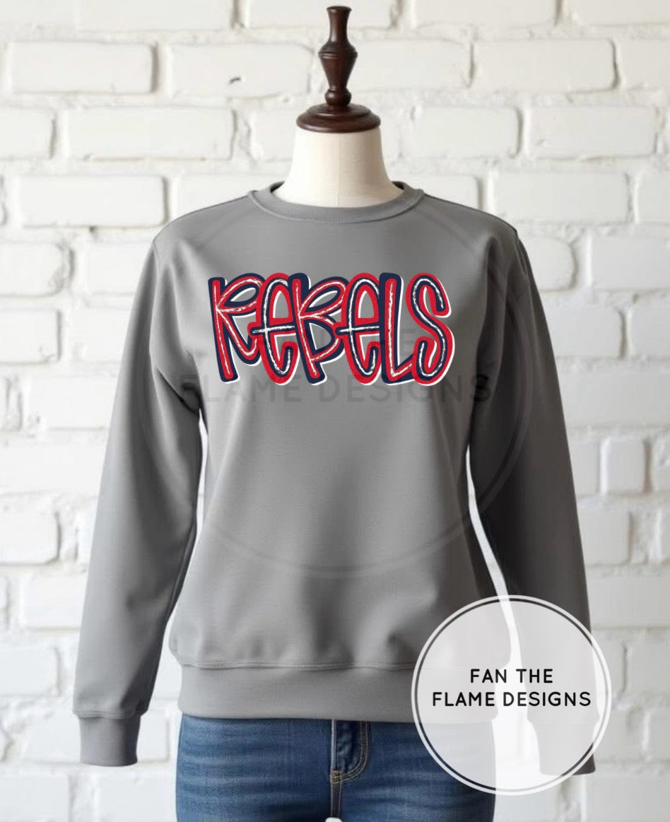 Rebels Doodle Short/Long/Sweatshirt