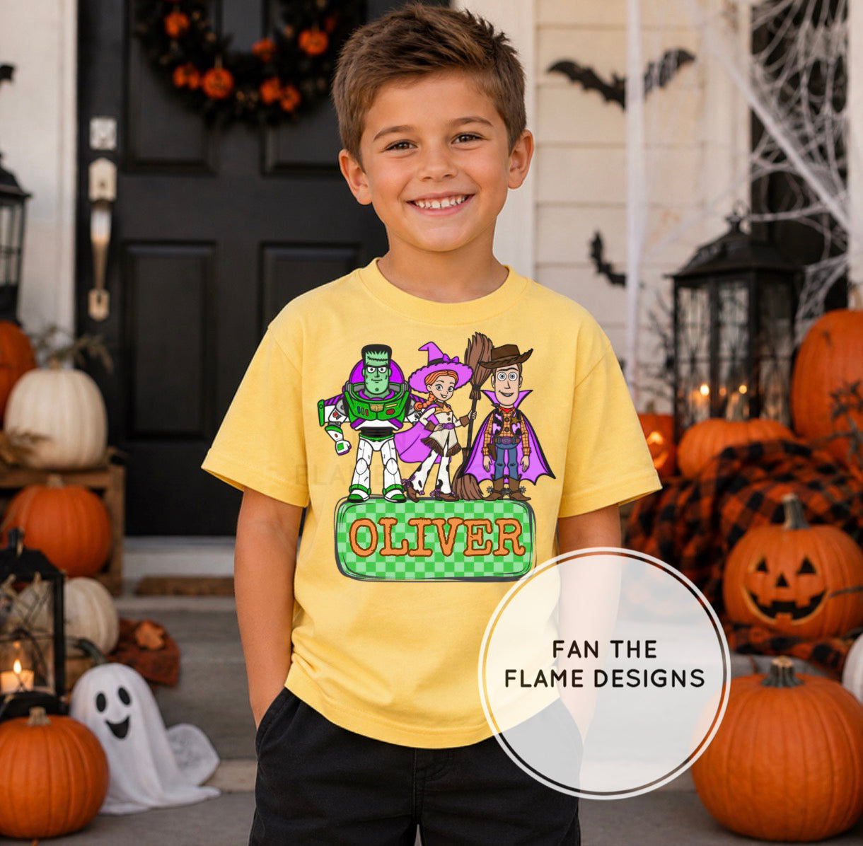 TS Halloween with custom name