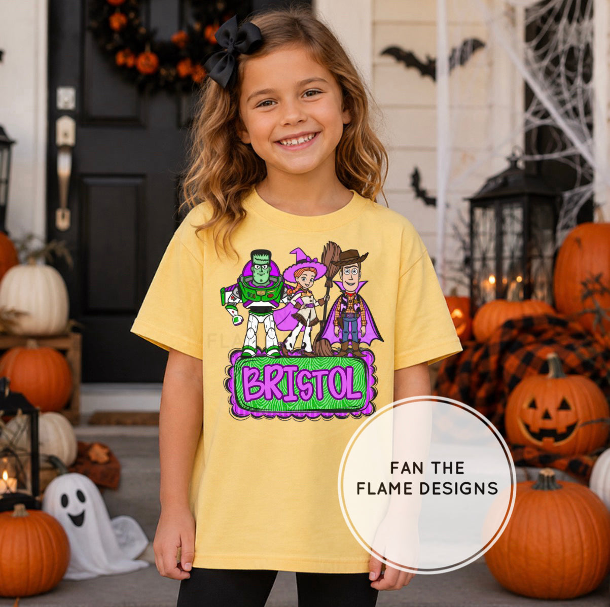 TS Halloween with custom name