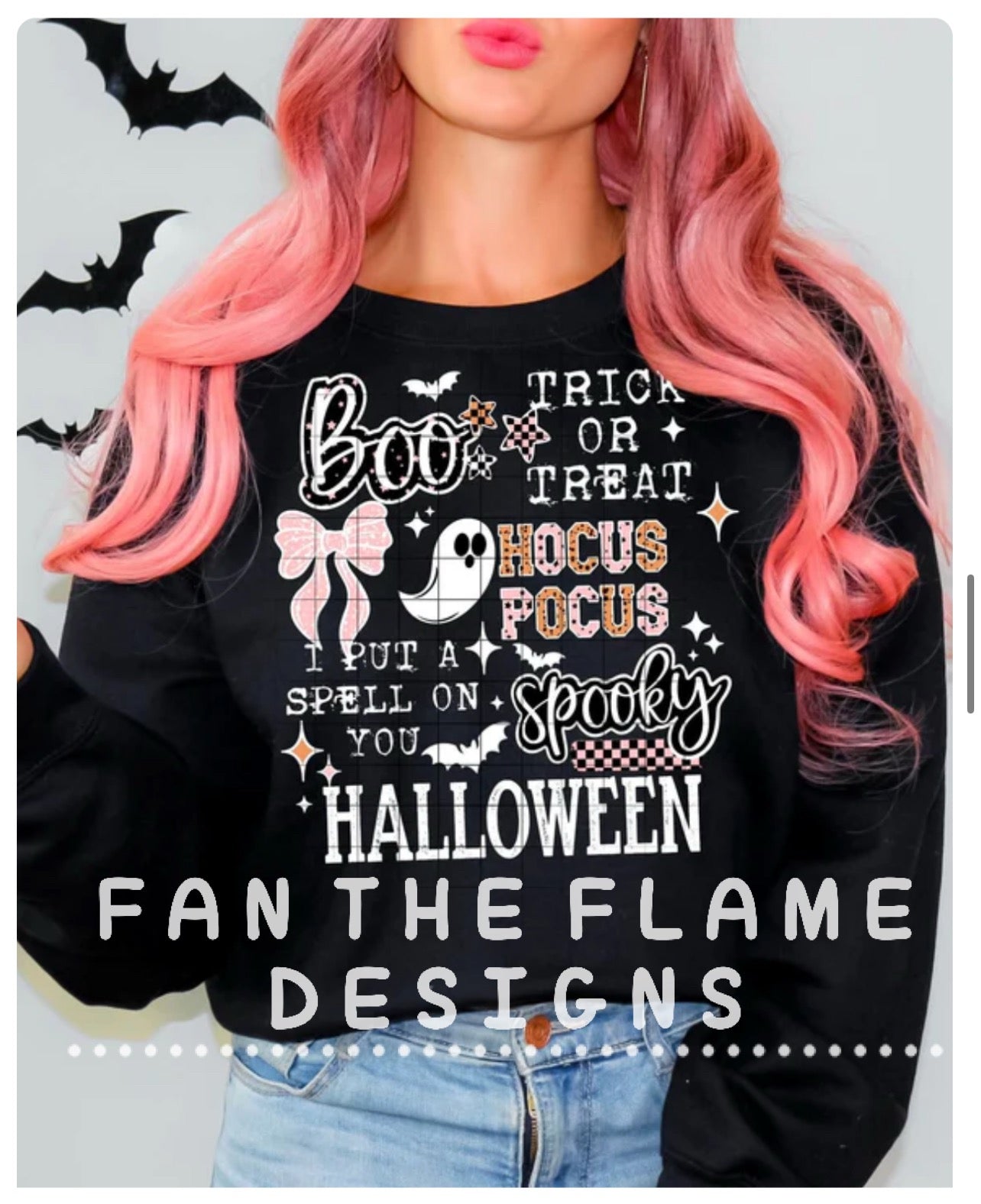 Boo halloween collage Tee/Sweatshirt