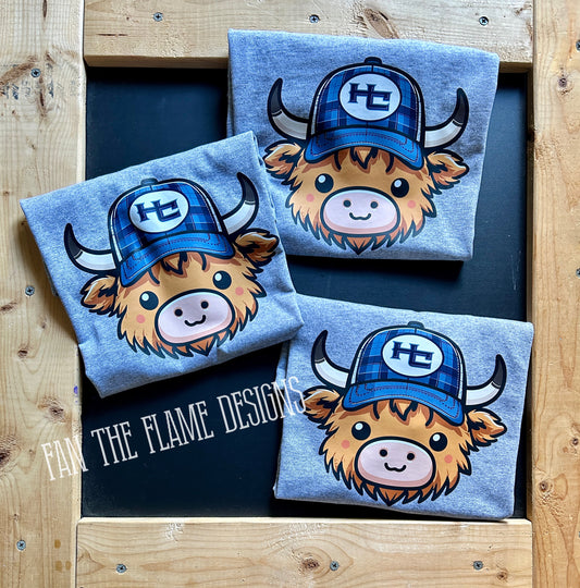 Highland HC Cow tee/sweatshirt