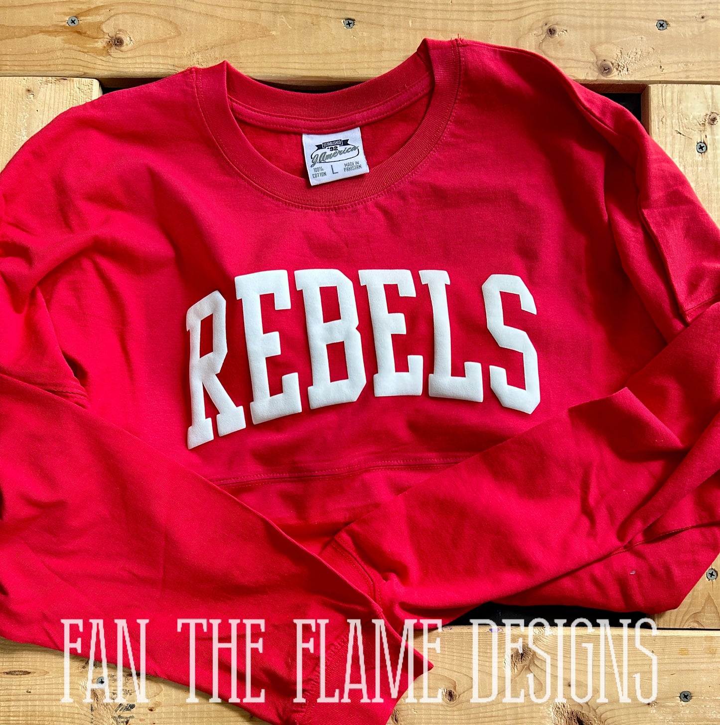 Rebels Unisex Game Day Long Sleeve Jersey