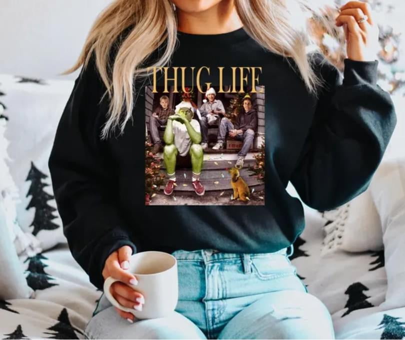 Christmas Thug Life tee/sweatshirt