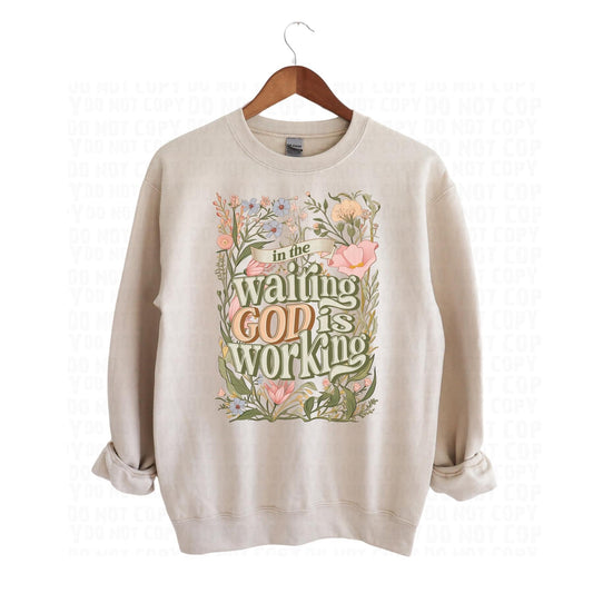 In the waiting tee/sweatshirt