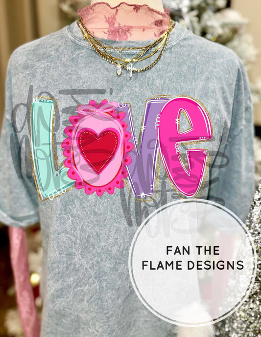 Love doodle Short/Long/Sweatshirt