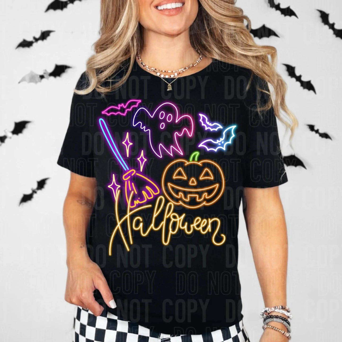 Neon Halloween Tee/Sweatshirt