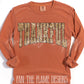 Faux Sequin Thankful tee/sweatshirt