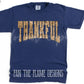 Faux Sequin Thankful tee/sweatshirt