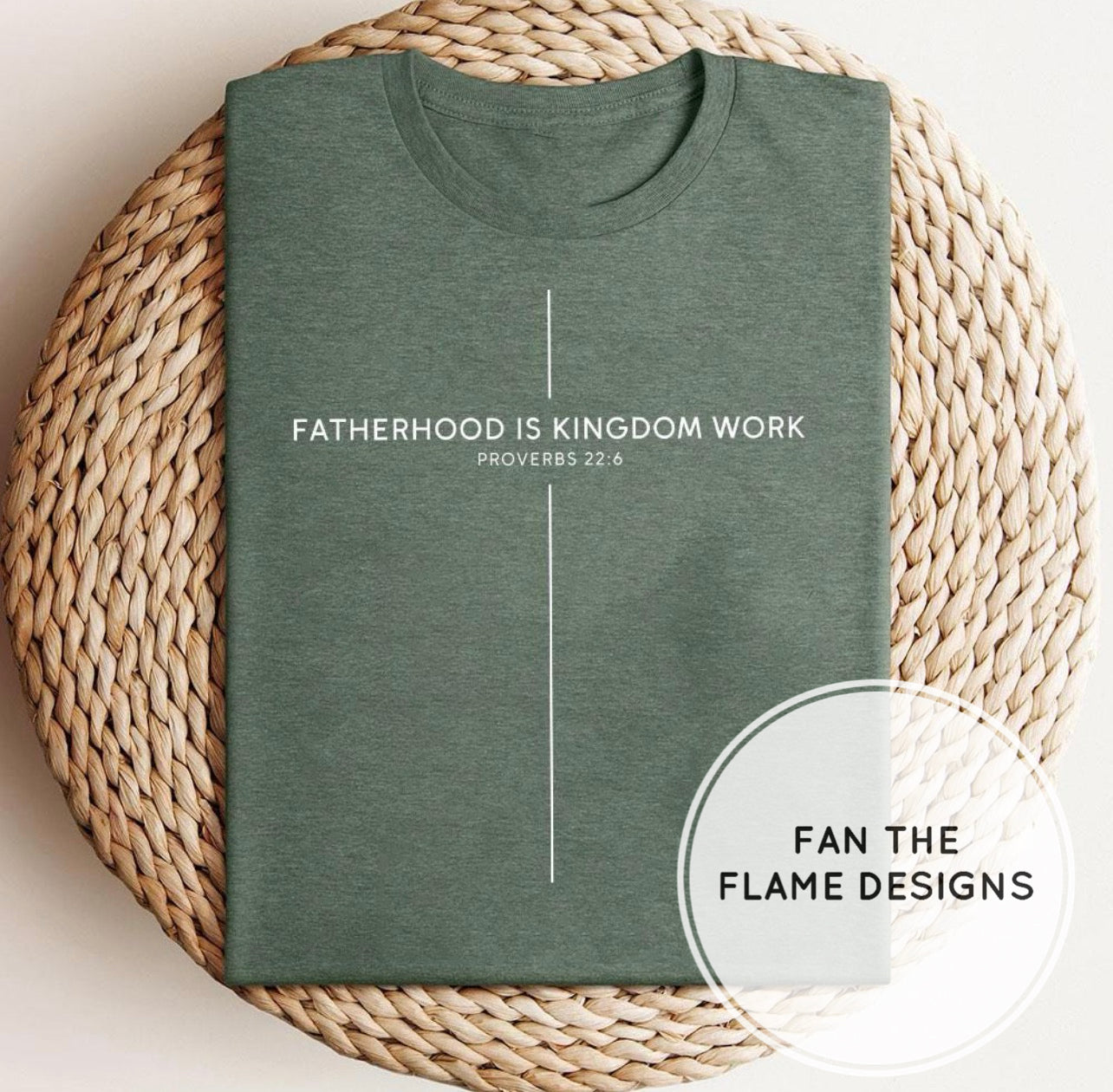 Fatherhood is Kingdom Work with personalization