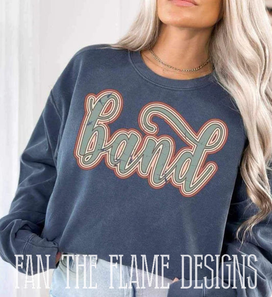 Band retro tee/sweatshirt