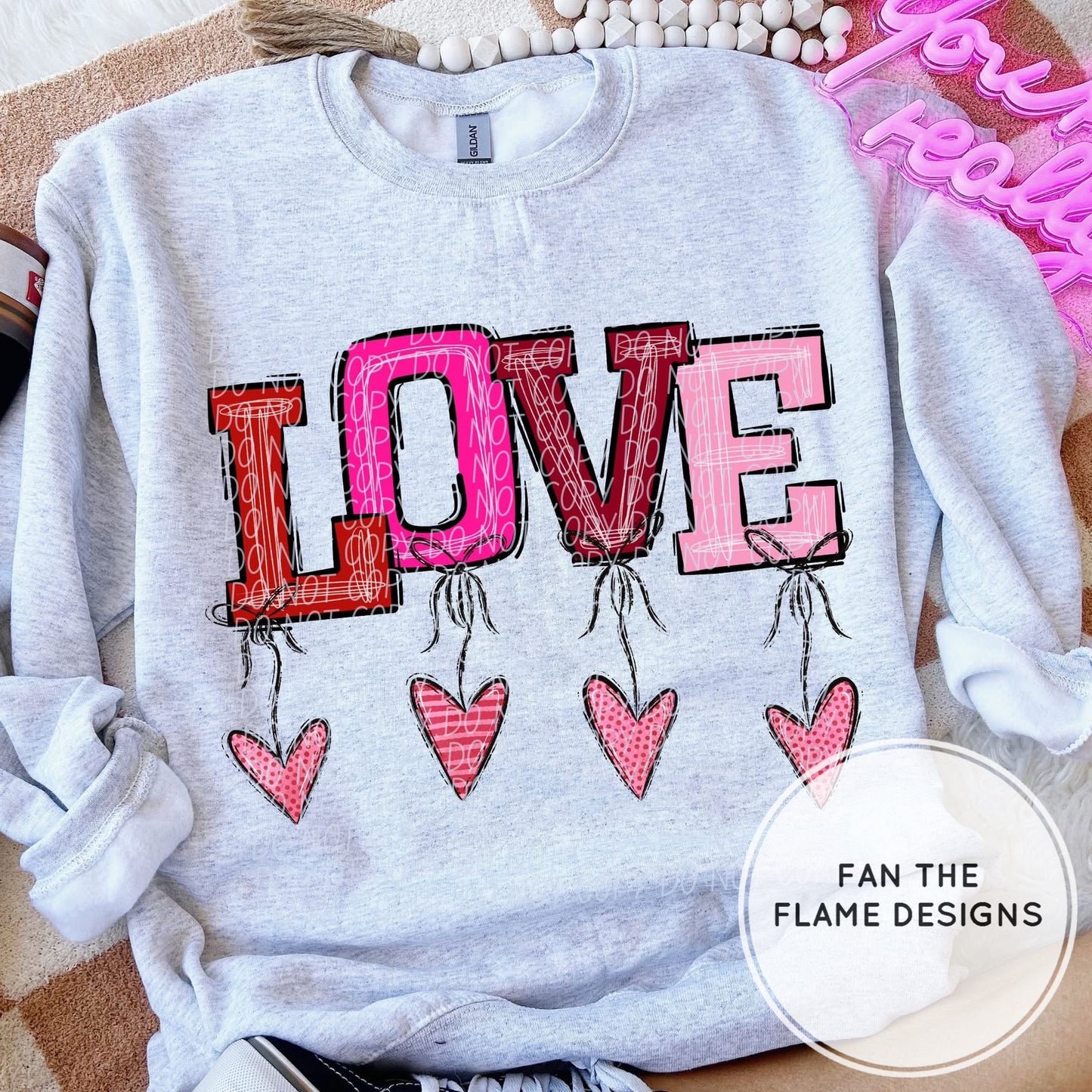 Varsity Lettering Love Short/Long/Sweatshirt