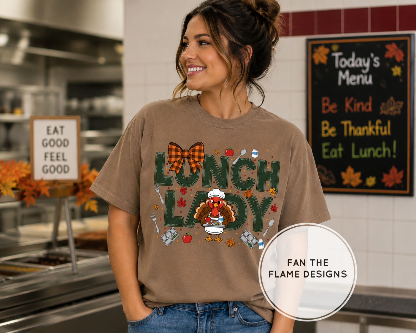 Thanksgiving Lunch Lady