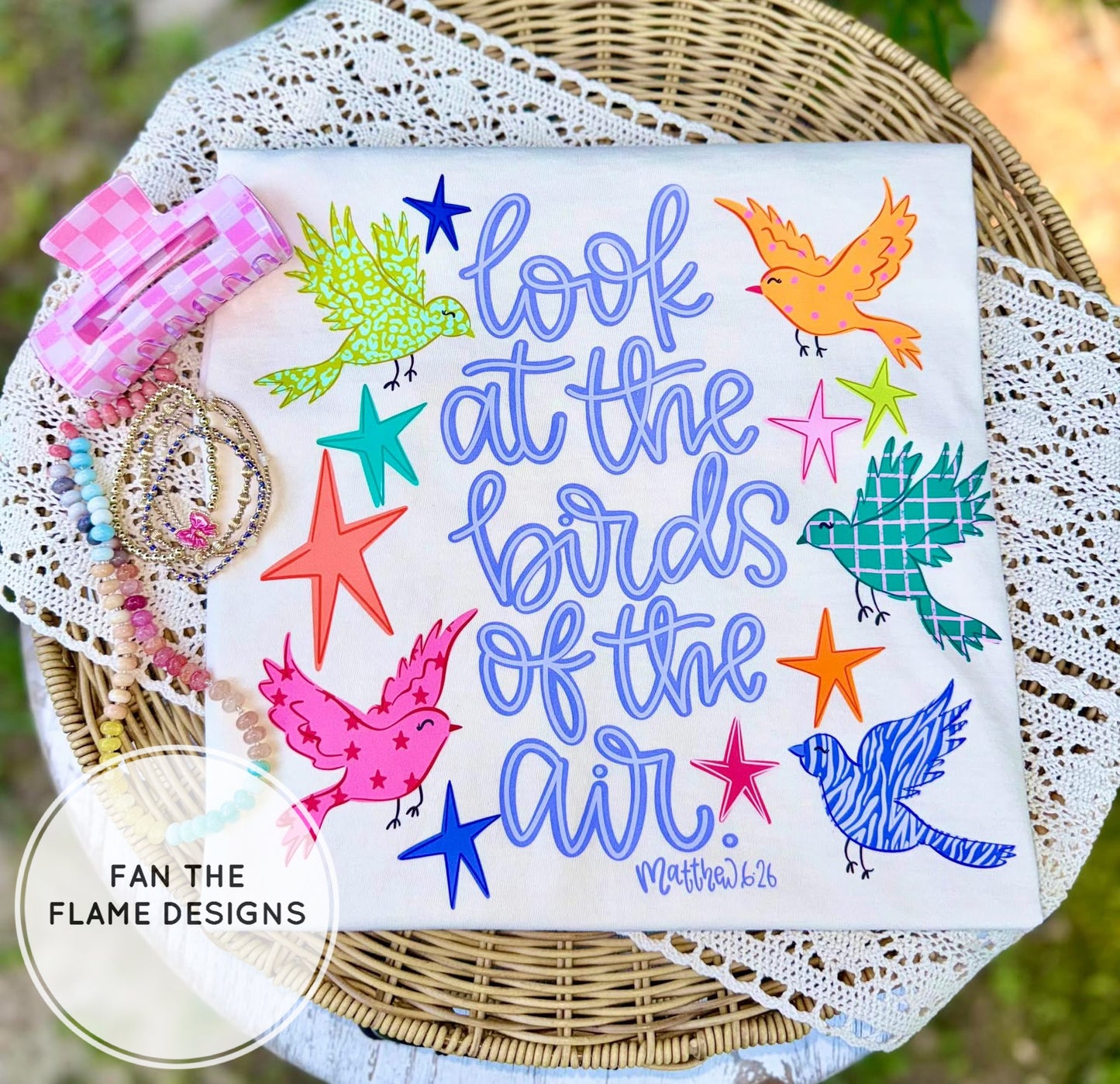 Look at the Birds of the air