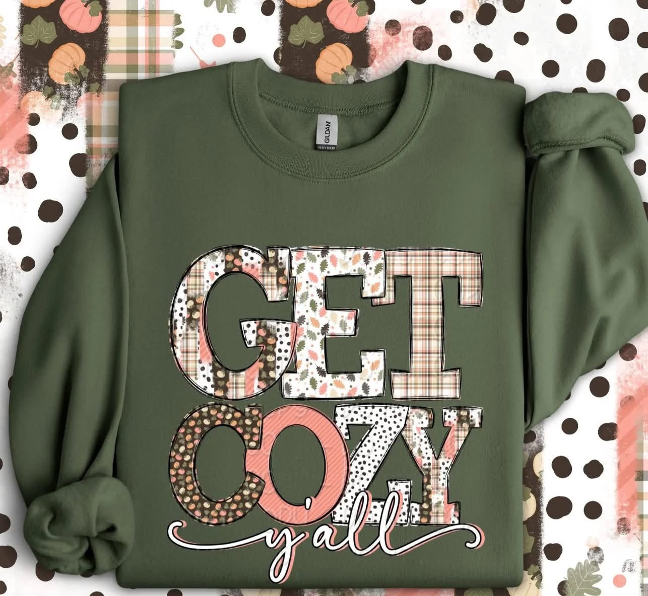Get Cozy y’all Tee/Sweatshirt