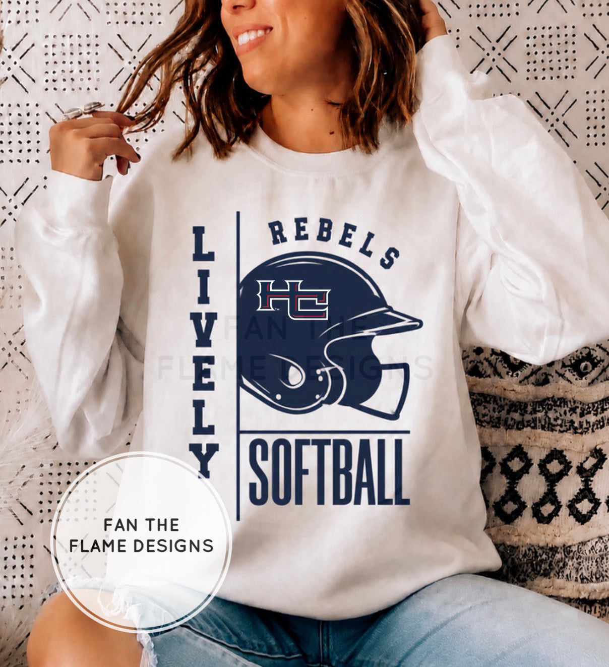 Custom Rebels Softball
