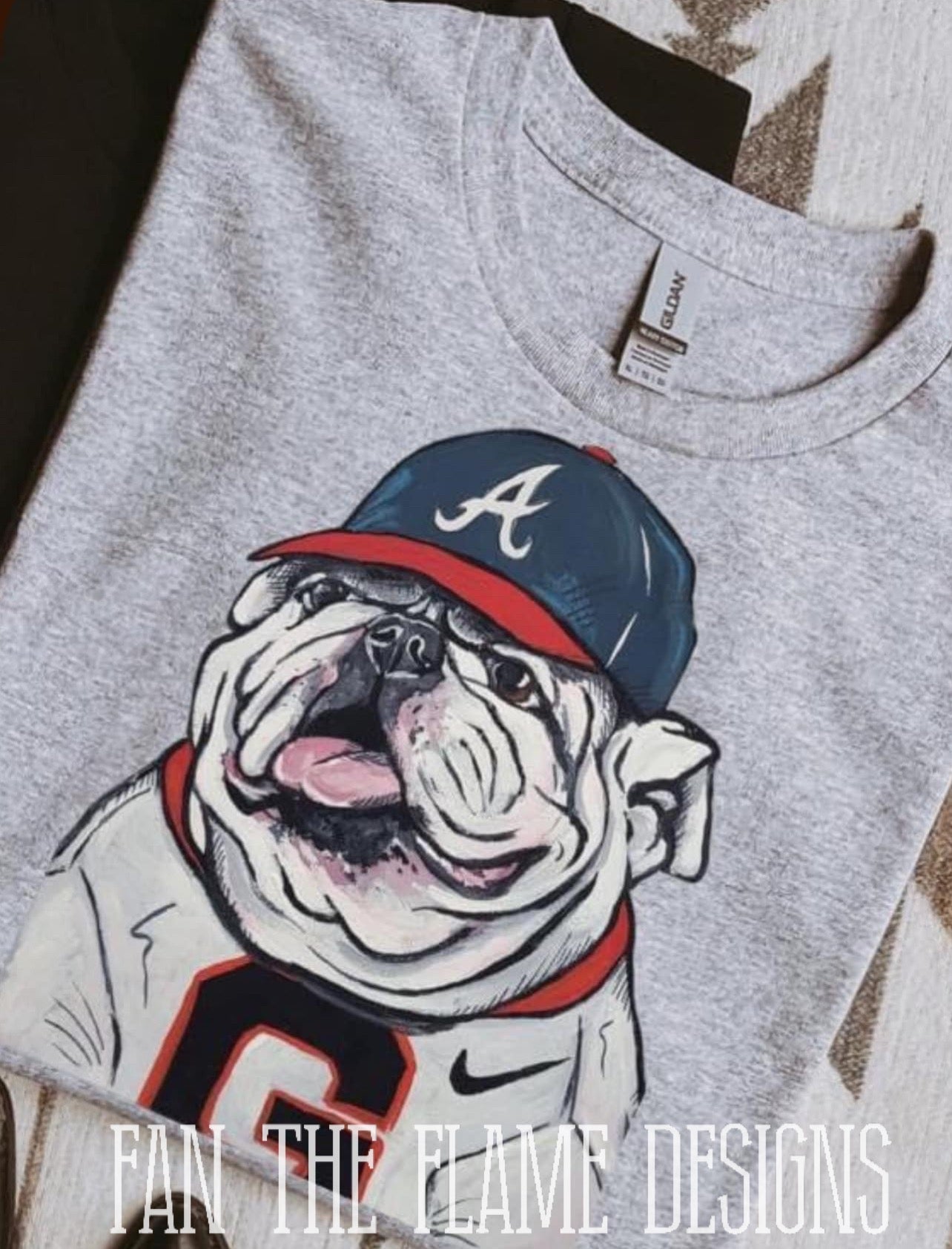 Dawgs GA/Braves tee/sweatshirt