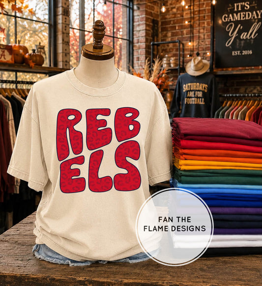 Red Rebels Leopard