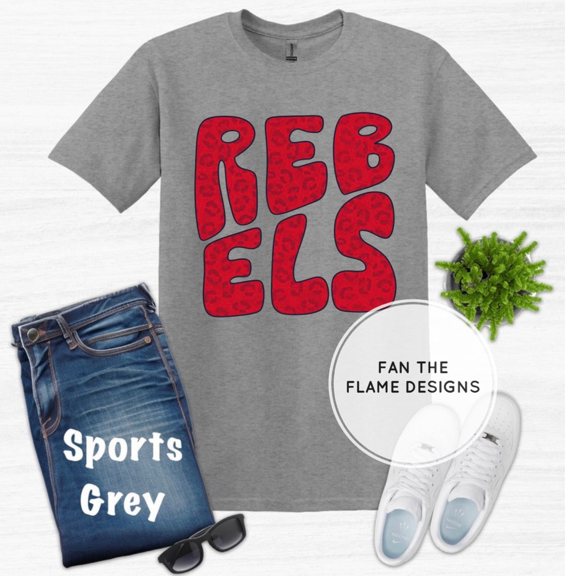 Red Rebels Leopard