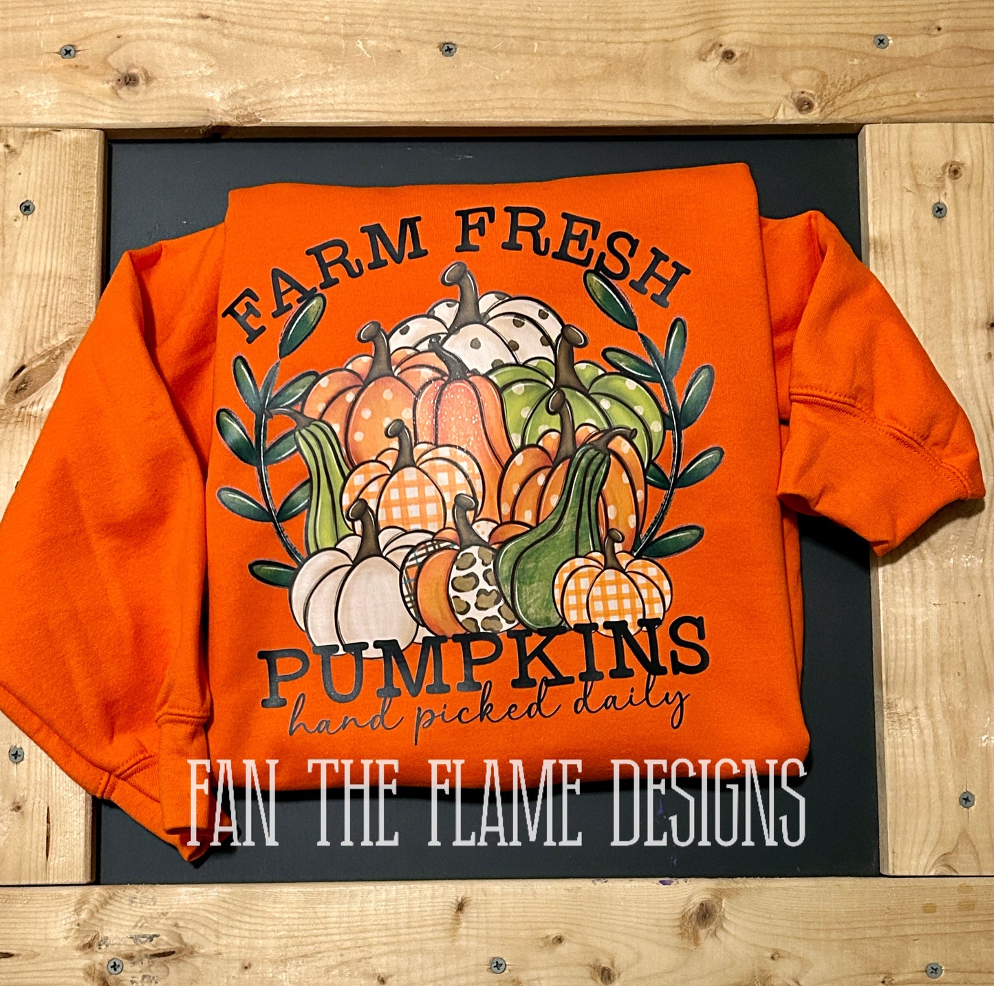 Farm fresh pumpkins tee/sweatshirt