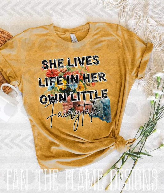 Her own little fairytale tee