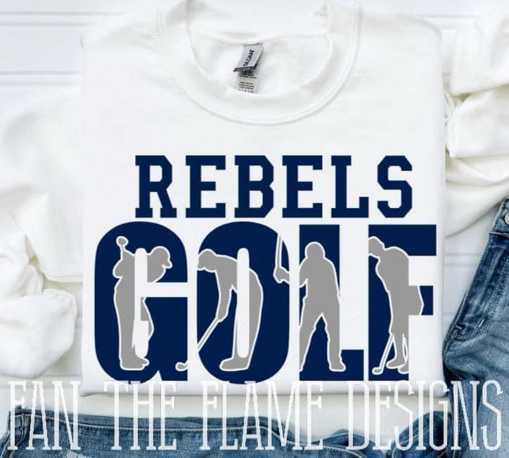 Rebels Golf tee/sweatshirt