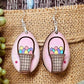 Easter Basket Dangle Earrings