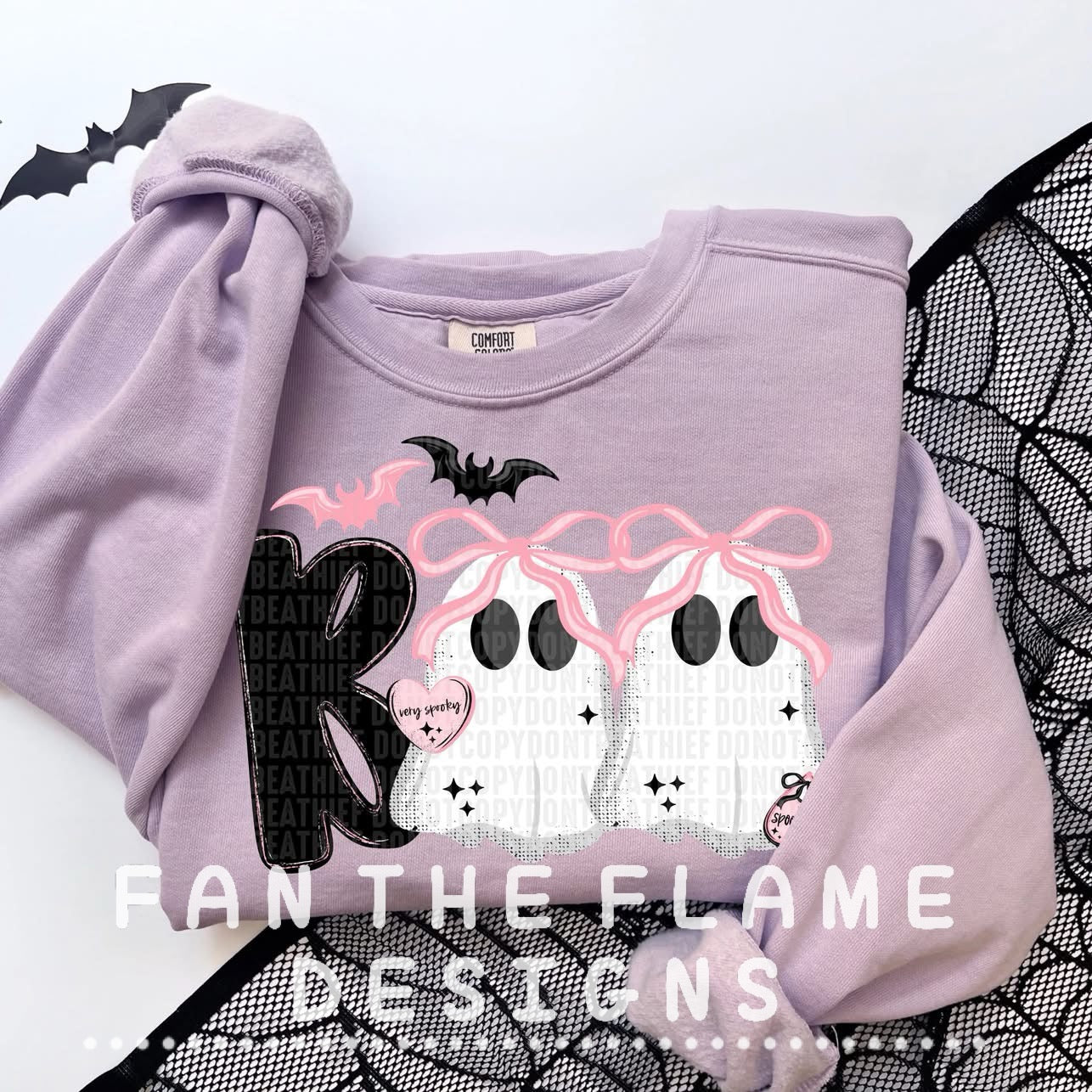Boo ghost pink bow Tee/Sweatshirt