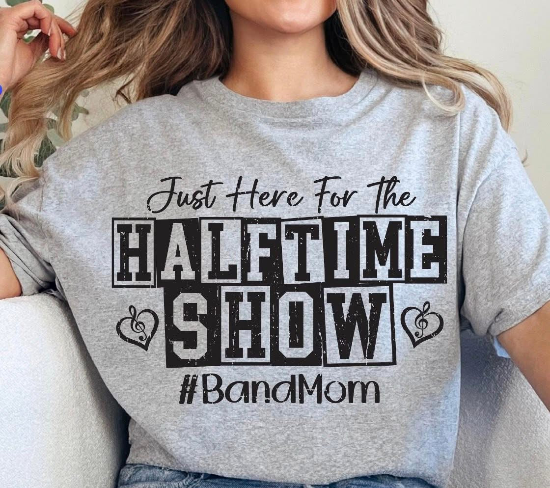 Just here for the halftime show #bandmom