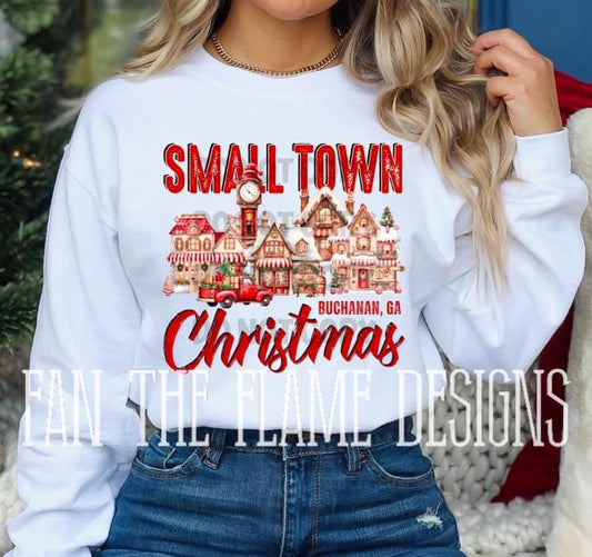 Buchanan - Small Town Christmas tee/sweatshirt