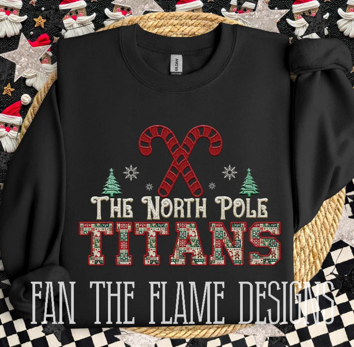 The North Pole Titans tee/sweatshirt