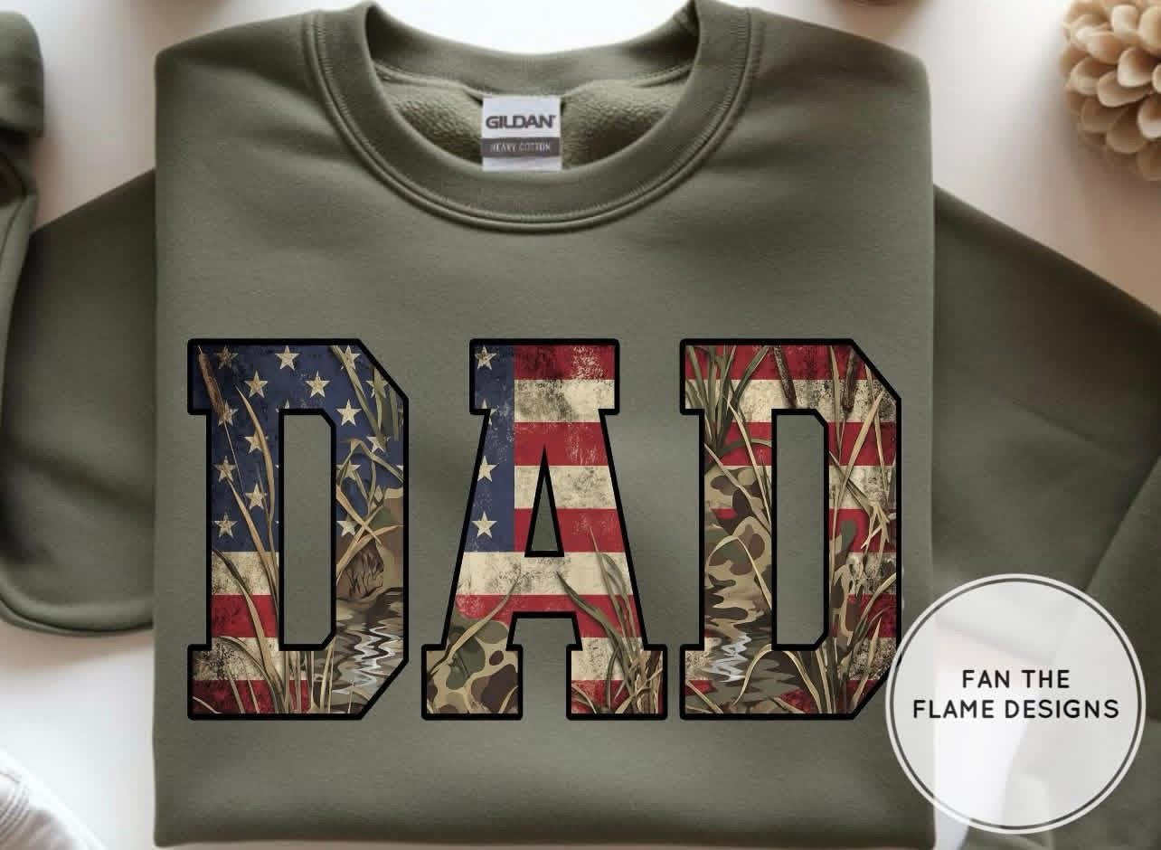 Patriotic Hunting Dad
