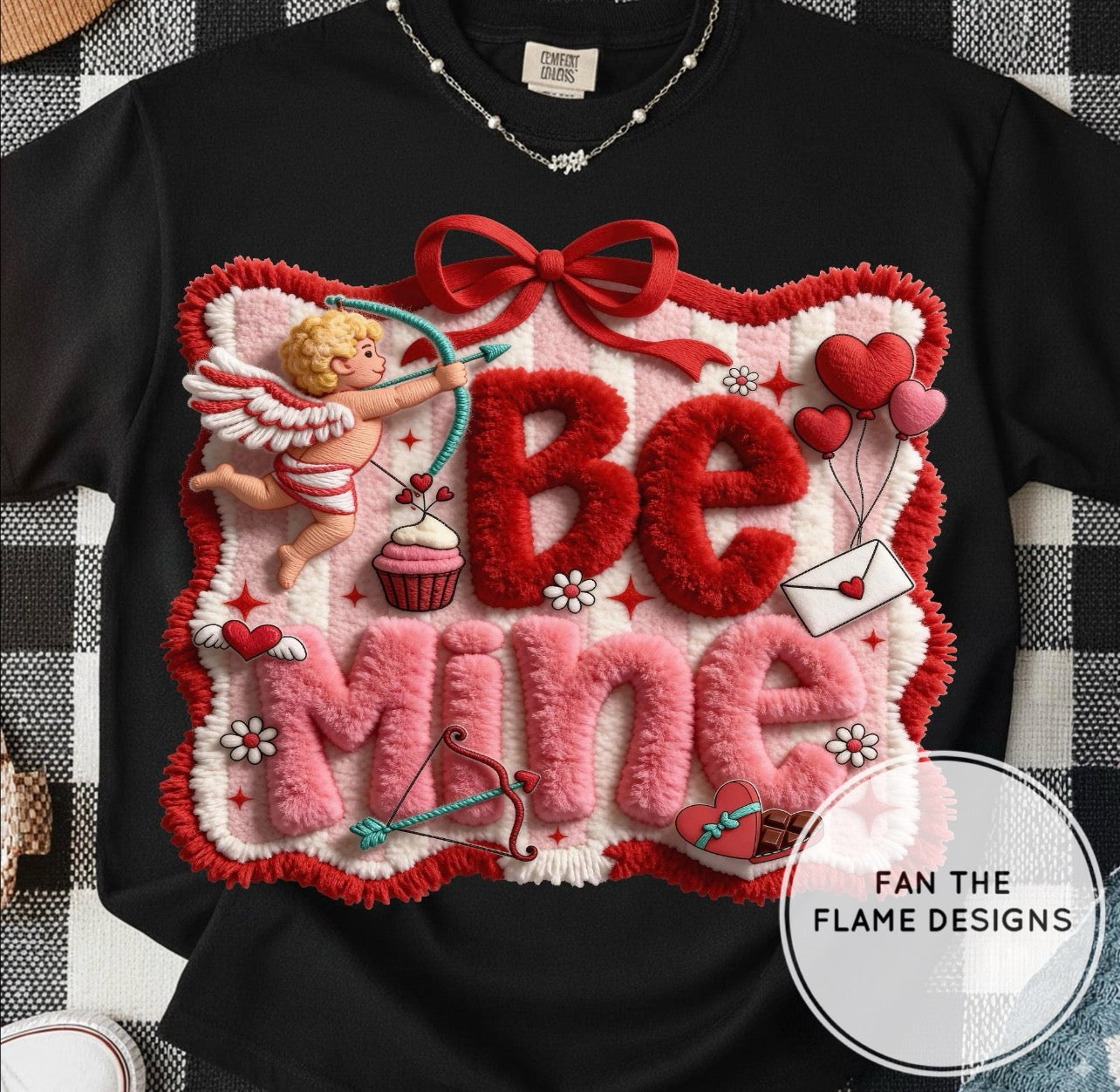 Valentine Latch Hook Yarn Coquette Short/Long/Sweatshirt