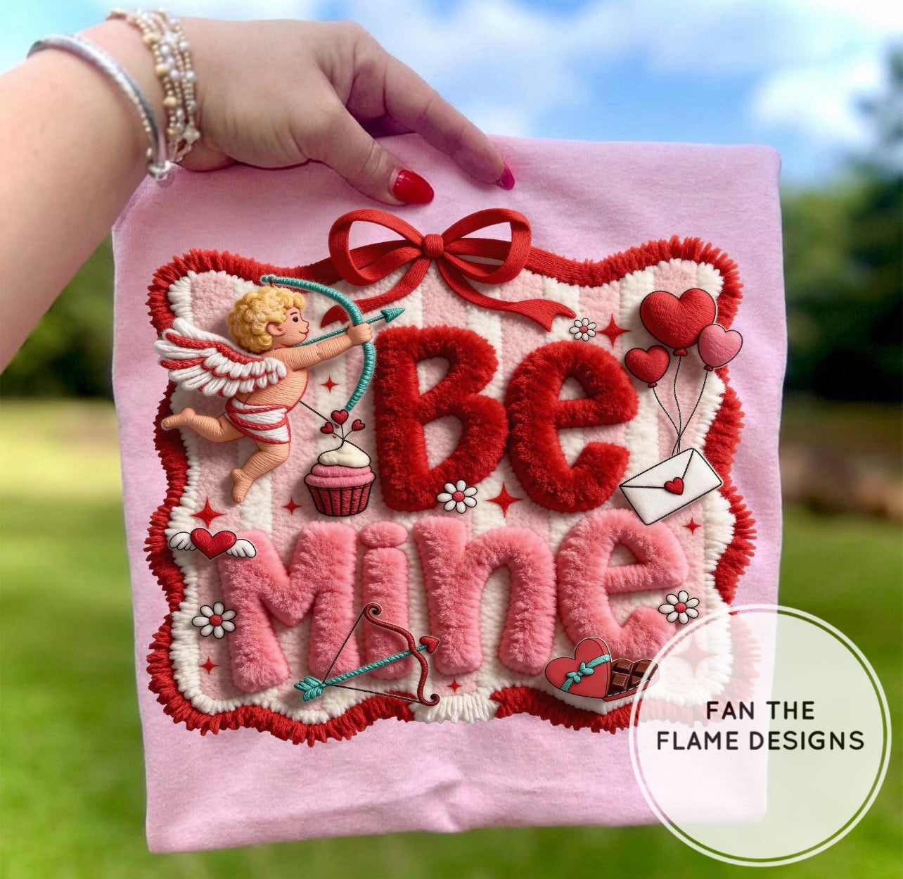 Valentine Latch Hook Yarn Coquette Short/Long/Sweatshirt