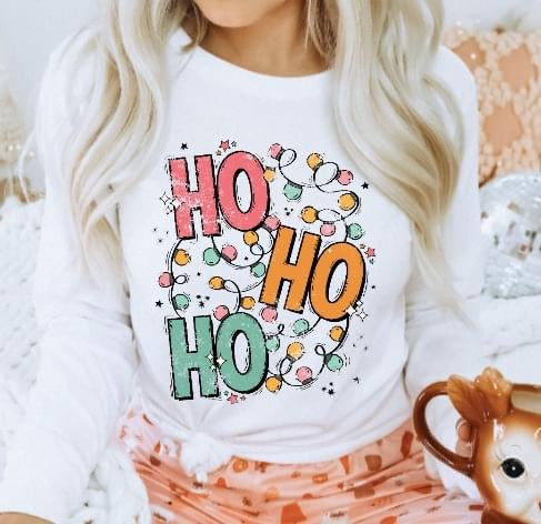 Ho Ho Ho tee/sweatshirt