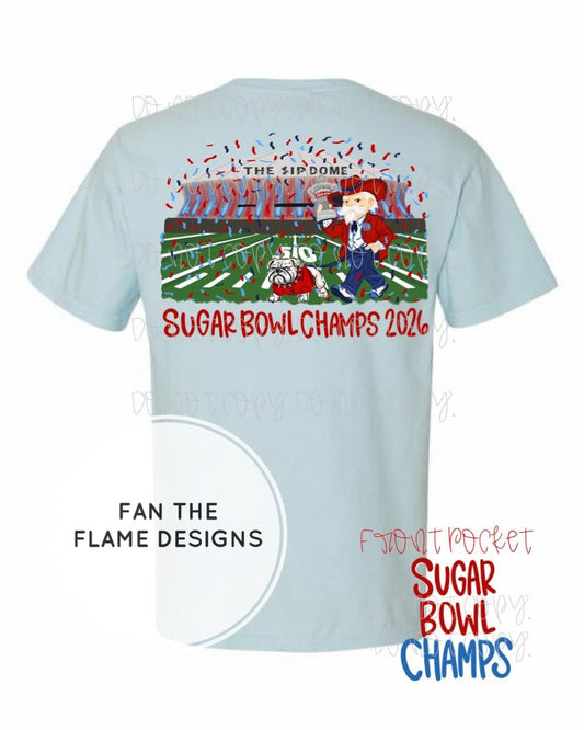 Sugar Bowl Champs 2026 Short/Long/Sweatshirt