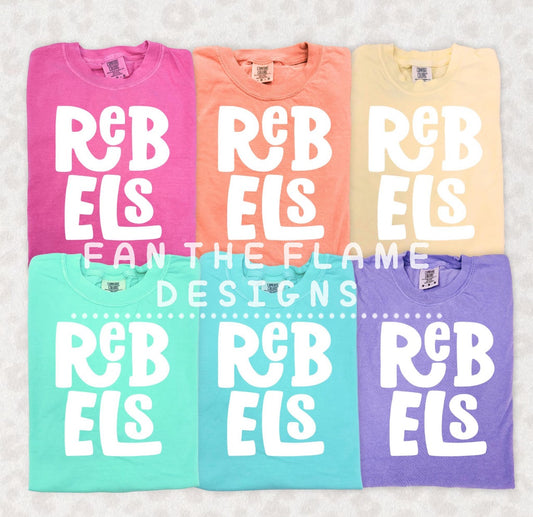 Chunky Retro Rebels Tee/Sweatshirt