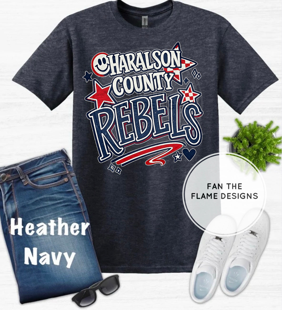 Preppy Doodle HC Rebels