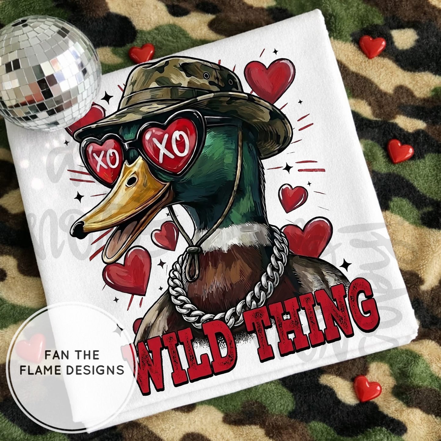Valentine Wild Thing Duck Short/Long/Sweatshirt