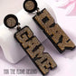 Layered Game Day Dangle Earrings