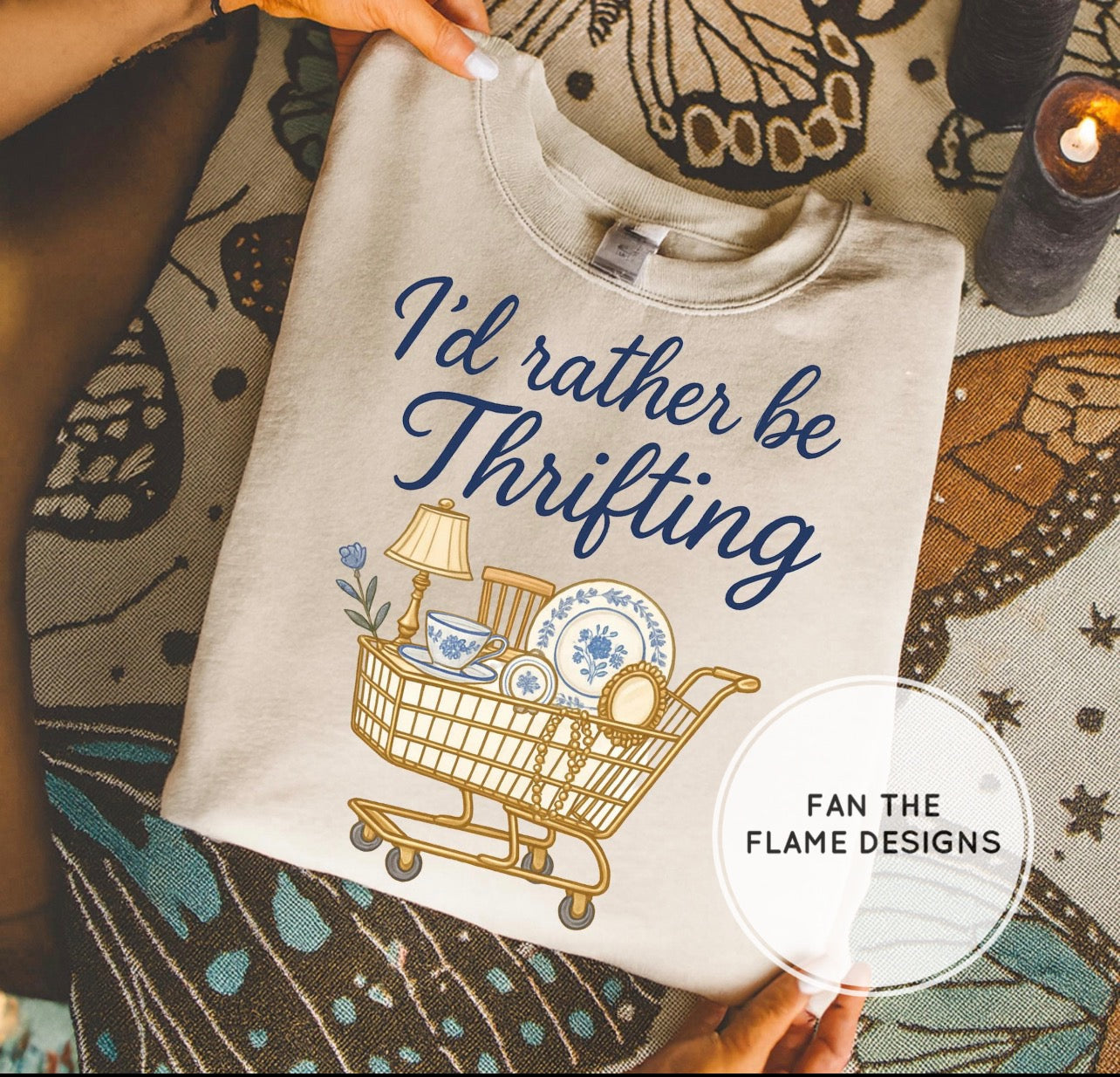 I’d rather be thrifting Short/Long/Sweatshirt