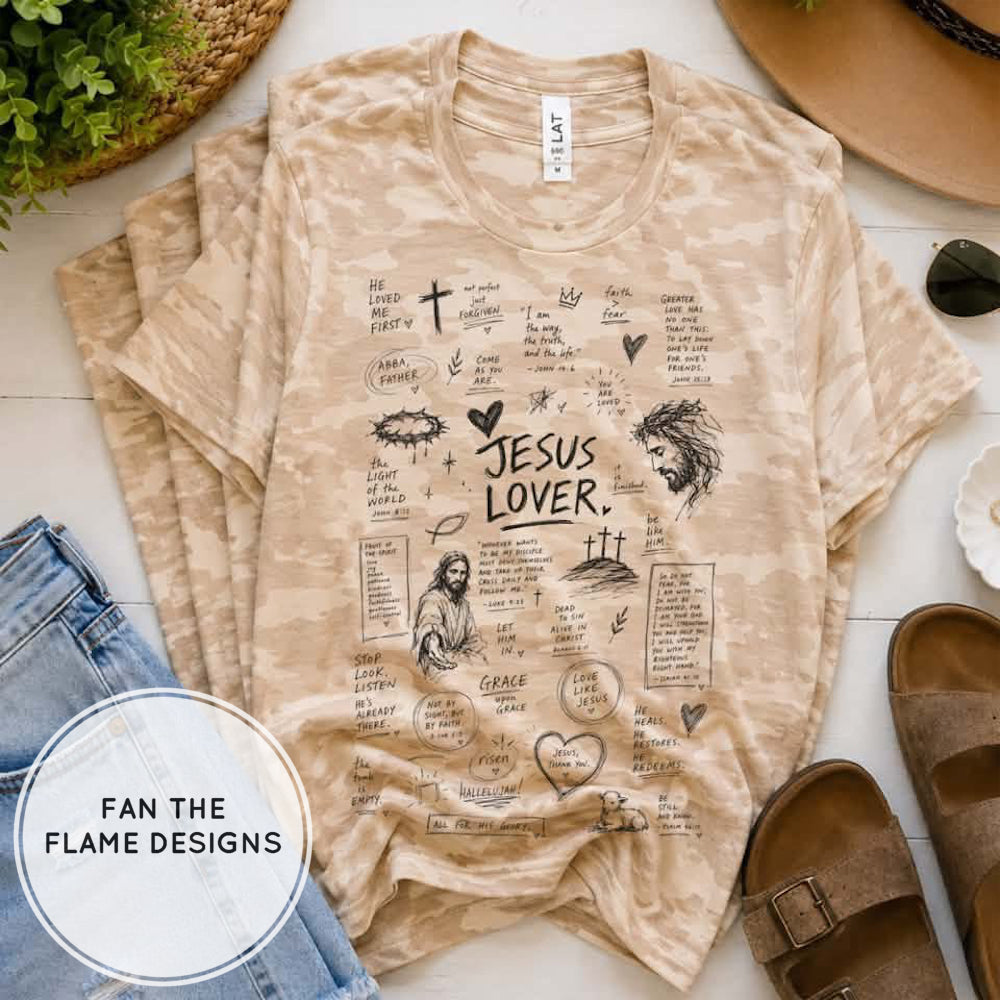 Jesus Lover - sketch style