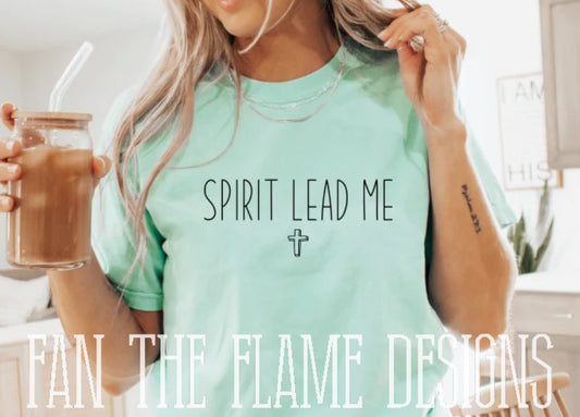 Simple Spirit Lead Me tee