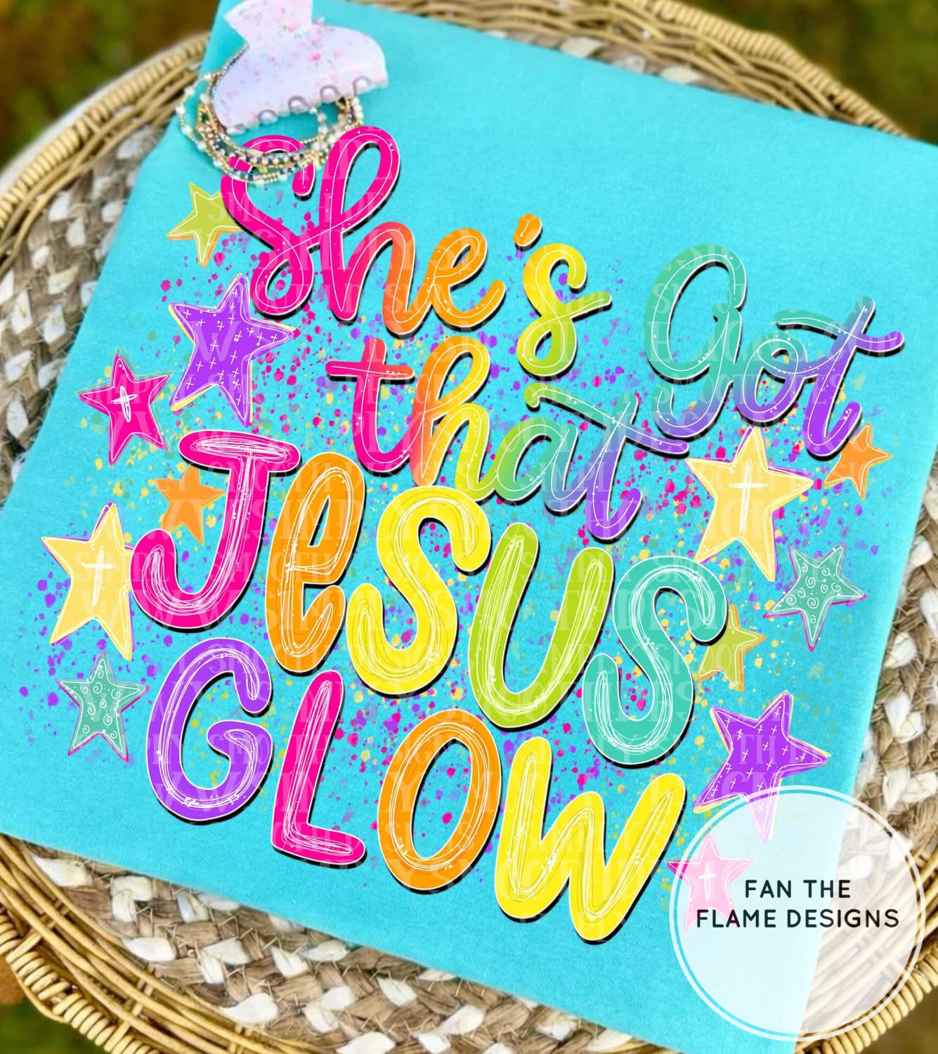 She’s got that Jesus glow