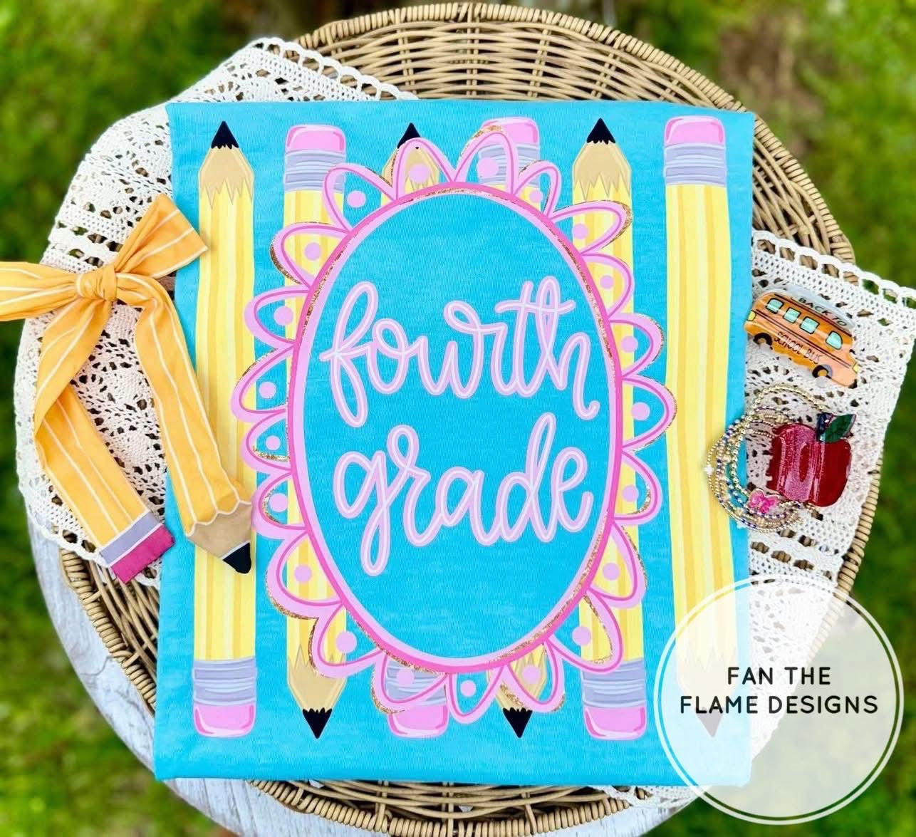 Coquette Pencil Frame Grade Levels