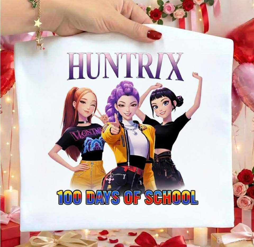 Huntrix 100 days of school Short/Long/Sweatshirt
