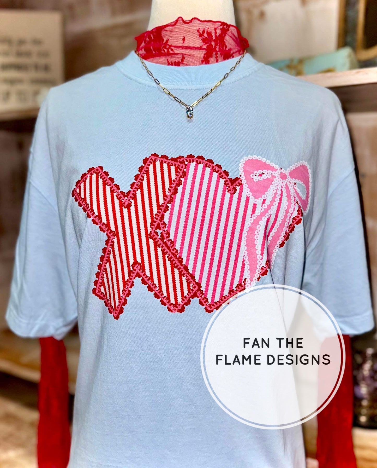 Seersucker XO Short/Long/Sweatshirt