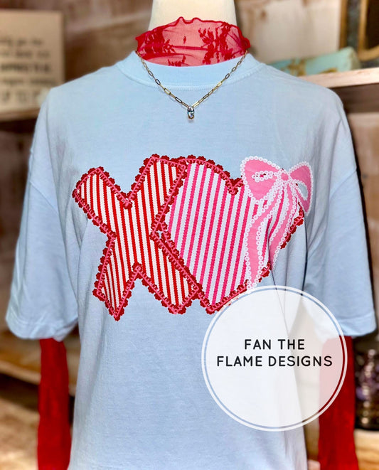 Seersucker XO Short/Long/Sweatshirt