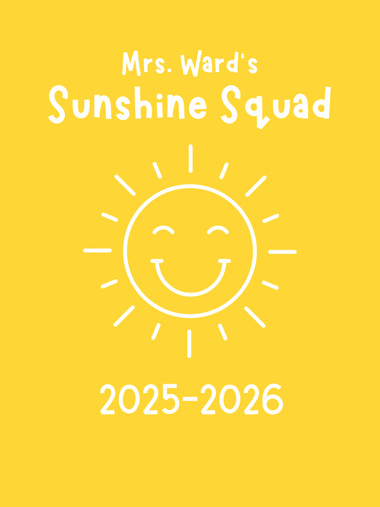 Mrs Ward’s class tee