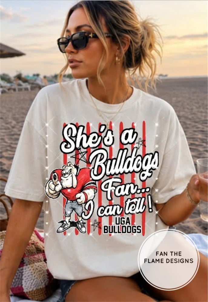 She’s a ____ fan!