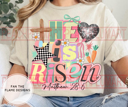 He is Risen Collage Short/Long/Sweatshirt